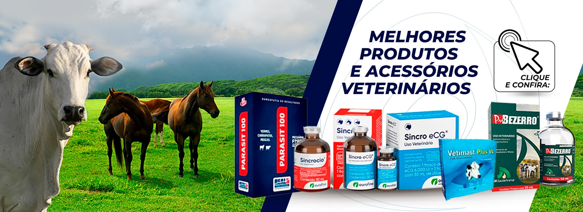 Os melhores produtos veteriários
