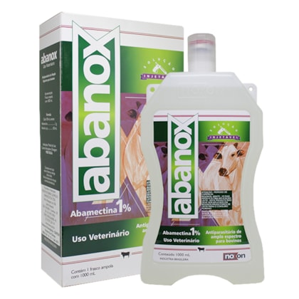ABANOX  - ABAMECTINA 1% INJETÁVEL  1L