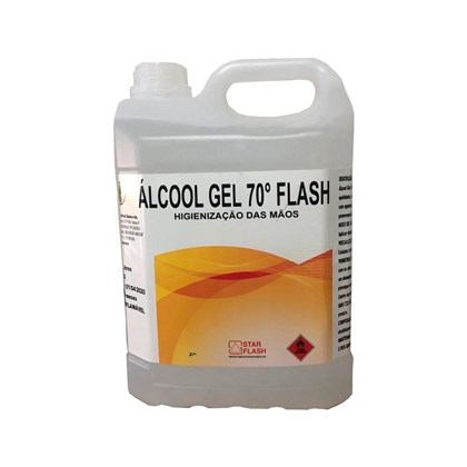 Álcool Gel 70º - 5 litros -  Star Flash