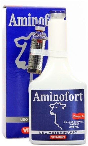Aminofort 250 Ml - Vitafort - Suplemento Para Bovinos