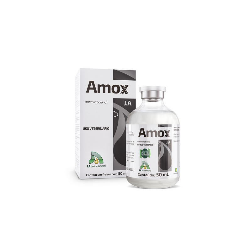 Amox 50ml Ja Saúde Animal Agroline