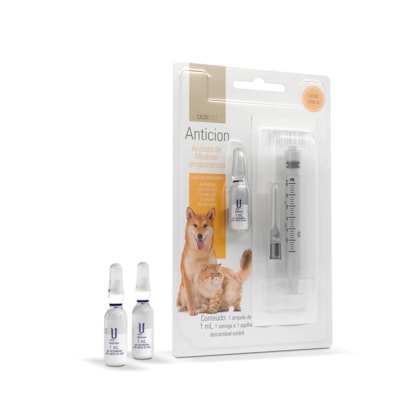 ANTICION (SERINGA + AGULHA) 1 ML