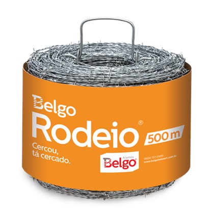 Arame Farpado Rodeio – Rolo 500mts - Belgo