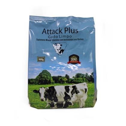 ATTACK PLUS GADO LIMPO 500 GR