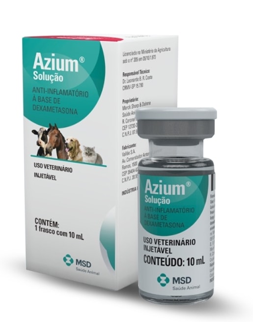 Azium 10 ml Injetável: Anti-inflamatório Veterinário