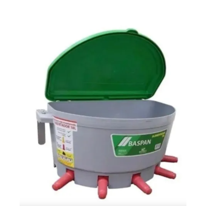 BALDE ALIMENTADOR COM BICO E TAMPA 18 LT
