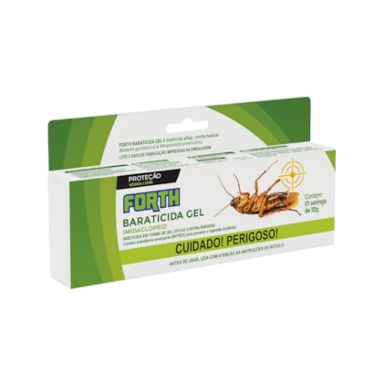 Baraticida Forth Gel - seringa 10 gramas - Imidacloprid