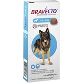 Bravecto 20 - 40kgs Anti Pulgas E Carrapato (1000mg) - Msd