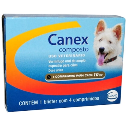 CANEX COMPOSTO (1 COMP. P/ 10 KG) 4 COMP.