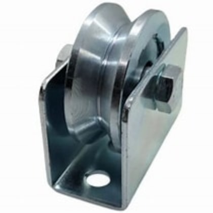 CARRINHO PARA PORTAO DE BRETE BLINDADO (ROLDANA DE FERRO)