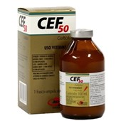 CEF 50 – Ceftiofur- Antimicrobiano – 100ml -  Agener