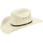 Chapéu Justin Importado Bradford 10X Palha Copa Quadrada - ( Tamanho 57 )