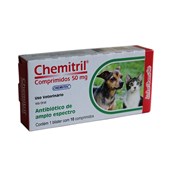 Chemitril – Antibiótico - Comprimidos 50 mg – Chemitec