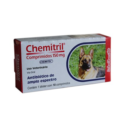 Chemitril – Antibiótico – Comprimidos 150 mg – Chemitec