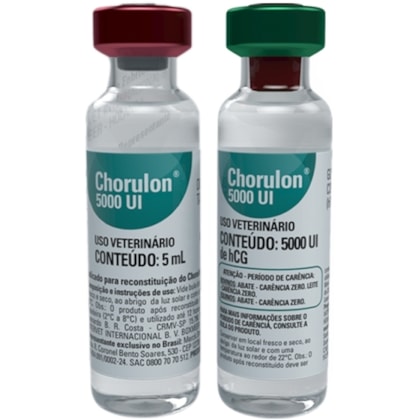 CHORULON 5.000 UI (1 AMP.)