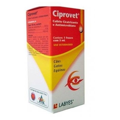 CIPROVET COLIRIO 5 ML - LABYES