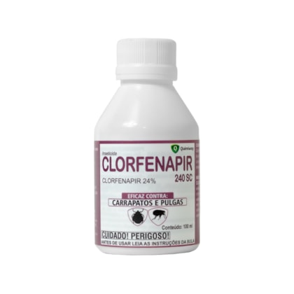 Clorfenapir 240 SC Inseticida contra Pulgas 100ml - Quimiway
