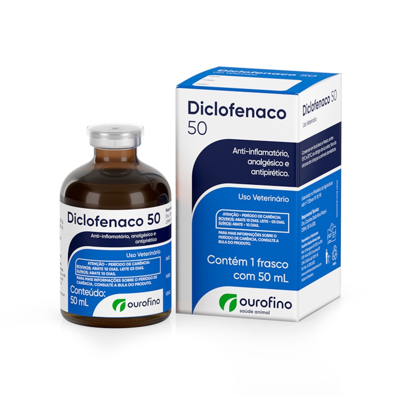 Diclofenaco 50 Ml Ouro Fino Compre Na Agroline