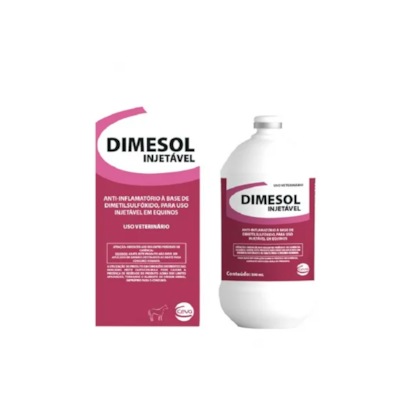 Dimesol Injetável – Equinos – 500ml – Ceva - Agroline - Produtos ...