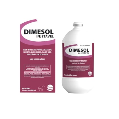 Dimesol Injetável Equinos 1L