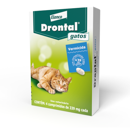 DRONTAL GATOS 4 COMPRIMIDOS - Elanco