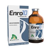 Enro 10– Enrofloxacina 10%– 100 ml – JA Saúde Animal
