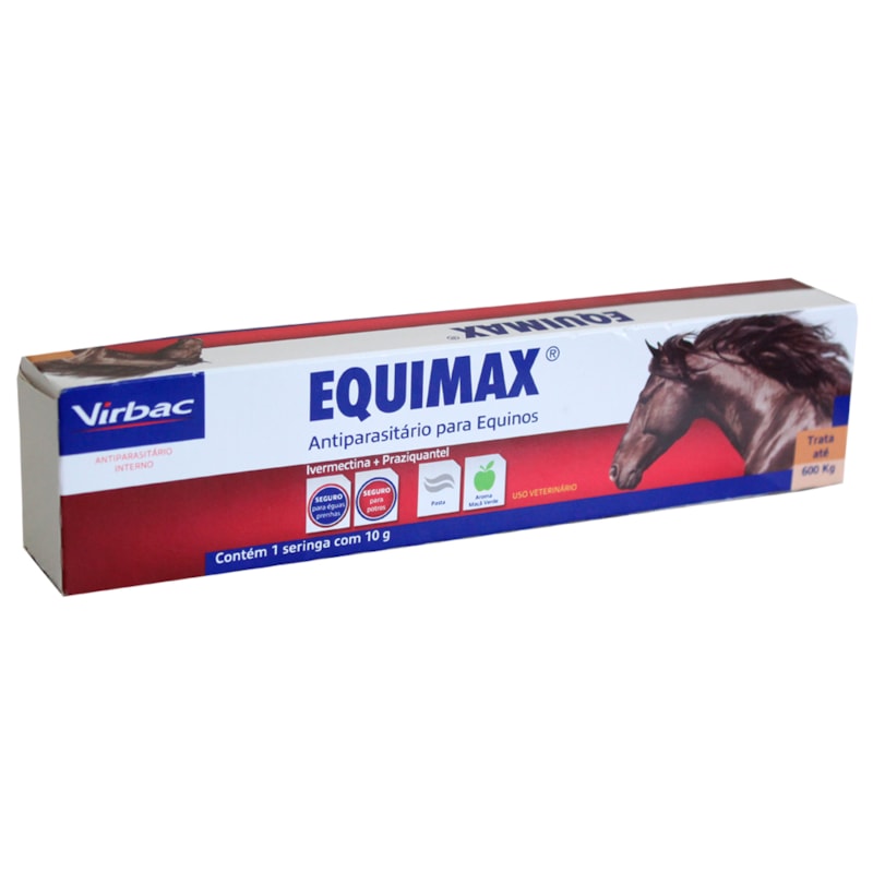 Equimax Ivermectina Para Equinos Virbac Agroline