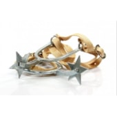 ESPORA 7PONTAS LEVE  C/CORREIA COURO