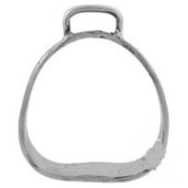 ESTRIBO DE ALUMINIO PARA SELA DE LAÇO - NOGUEIRA