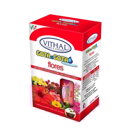 FERTILIZANTE GOTA A GOTA PARA FLORES 6X32 ML