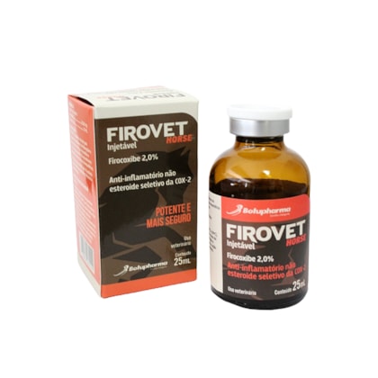 FIROVET HORSE INJETAVEL 25 ML