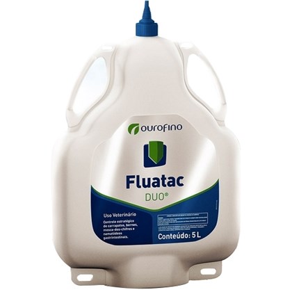 Fluatac Duo – Fluazuron + Abamectina - 5 Litros – Ourofino