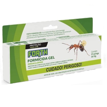 Forth Formicida Gel Imidacloprid Seringa 10g