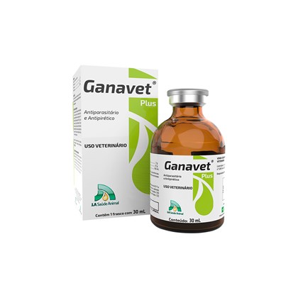 Ganavet Plus - 30 ml - J A SAÚDE ANIMAL