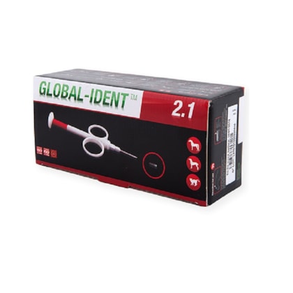 Global-ident 2.1 – Microchip- Unitário- Allflex - Agroline - Produtos ...