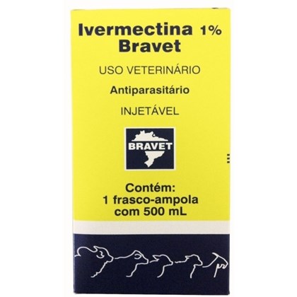 IVERMECTINA 1%  500 ML - BRAVET