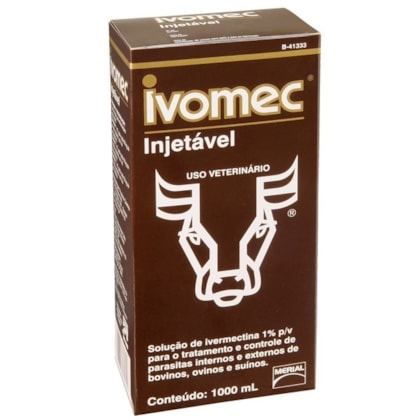 Ivomec Injetável 1000 Ml Ivermectina A 1% Boehringer Ingelheim ...