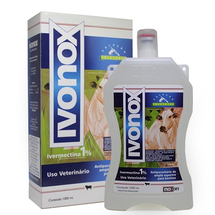 IVONOX  IVERMECTINA 1% - 1000 ML - NOXON