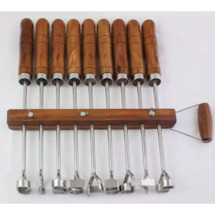 JOGO DE NUMERO EM INOX   9 CMS