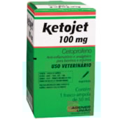 KETOJET INJETAVEL 100 MG 50 ML