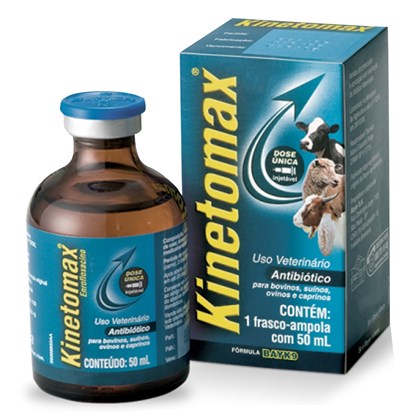Kinetomax - Antimicrobiano Injetável - 50 Ml - Elanco