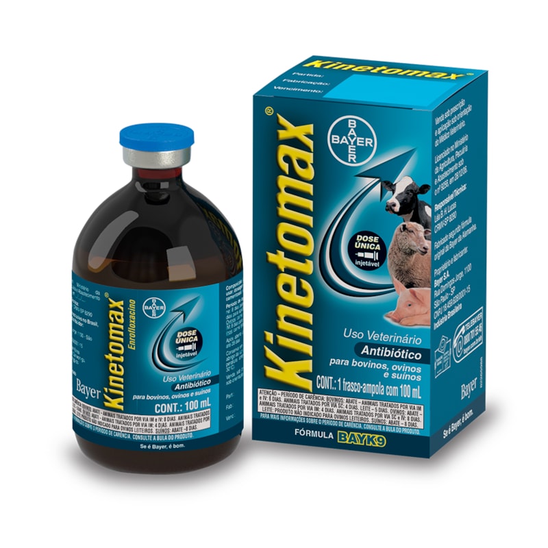 Kinetomax Injetavel 100 Ml Agroline