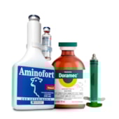 Kit: 2 Aminofort 250Ml -  1 Doramec e 1 Seringa