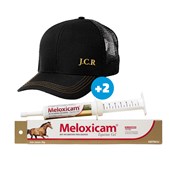 Kit: 2 Meloxicam gel – Anti-Inflamatório para Equinos – Ganhe 1 boné
