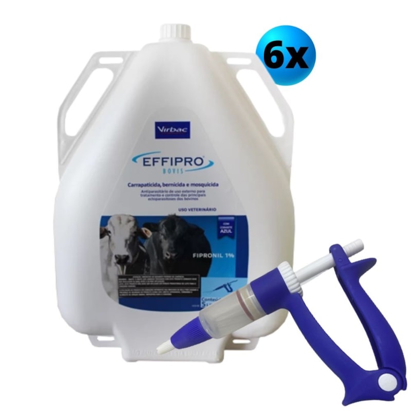 Compre kit com 6 Effipro 5 litros na Agroline Acesse já