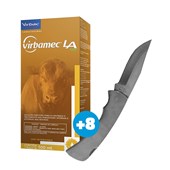 Kit: 8 Virbamec L.A 1 litro – Ivermectina 1% – Ganhe 1 canivete