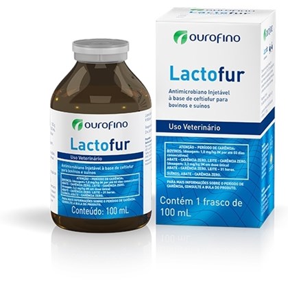 Lactofur – Ceftiofur – 100ml – Ourofino