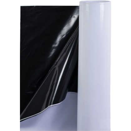 LONA PRETA/BRANCA 200 MICRAS 12X50 MT