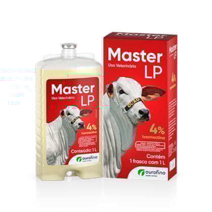 Master Lp Ouro Fino - Ivermectina 4% - 1000 Ml