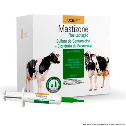 Mastizone Plus Lactacao - Seringa 10 Gramas - Ucbvet
